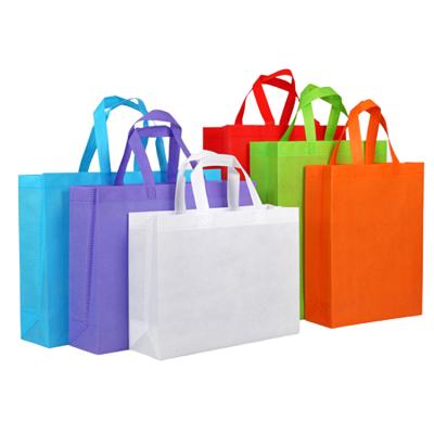 China 100% Recyclable Eco-friendly Promotional Custom Logo Nonwoven Bags For Shopping for sale