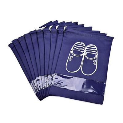 China 100% eco-friendly high quality custom nonwoven logo shoe dust bag cords for sale