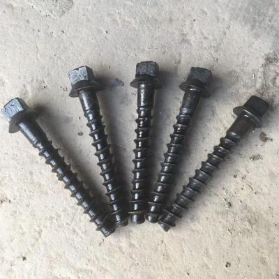 China Sleeper Timber Screws OEM Rail Screw Spike Carbon Steel Galvanized Stainless Steel Screw for sale