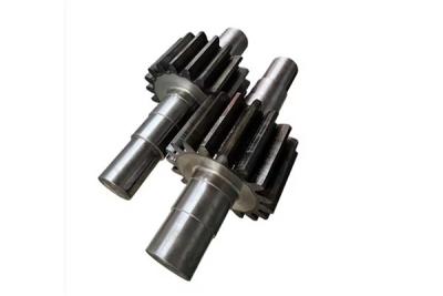 中国 Long Forged Spur Gear Shaft 販売のため