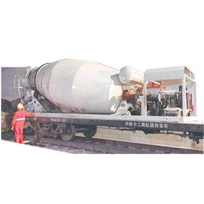 China 38T Railway Freight Wagon Rail Car for Concrete Mixer for sale