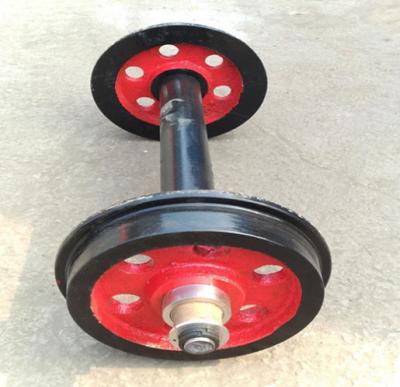 China Locomotive Railway Wheel Set With 762mm Track Gauge  ISO9001 2008 ODM for sale