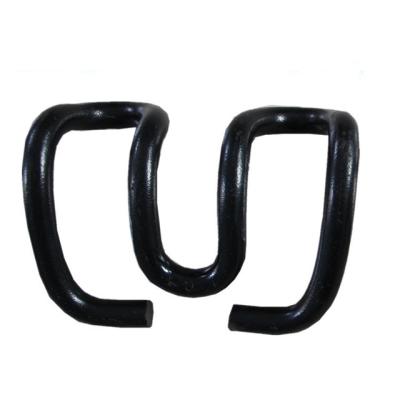 China Railroad Elastic Rail Clips E Type W Type 47HRC 42HRC Hardness 55Si2Mn Material for sale