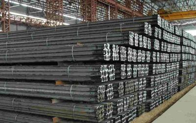 China QU120 QU100 Steel Crane Rail , Steel Railroad Rail B T 5055-2014 Standard ODM for sale