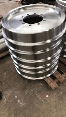 China De gesmede 250mm Wielen van de Spoorwegauto, de Wielen van het Treinspoor 50hrc 40CrNiMo Te koop