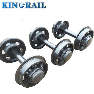 China railroad wheelset BS AAR JIS IRS GOST freight and passenger standard and bespoke wheelset for sale