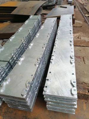 China Placas portuarias de Crane Rail Foundation Continuous Steel en venta