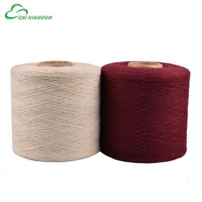 China Ne18 cono Ne18 cono hilos para calcetines buena calcetines recycled cotton blend yarn calidad d'en material polyalgodon for sale