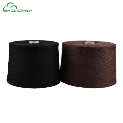 China Recycled Ne 5/3 oe regenerated top dyed yarn for crochet hand knitting different colors high twist for sale