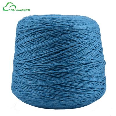 China Ne 4/1 hilo de algodon Para crochet recycled cotton twine pabilo 70% cotton 30% polyester yarn twines and rug for sale