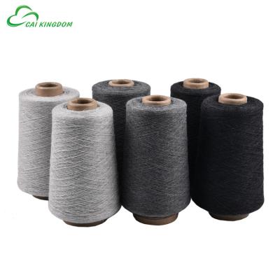 China Factory Direct Recycled Cotton Polyester Blended Socks OE Recycled Knitting Yarn for sale