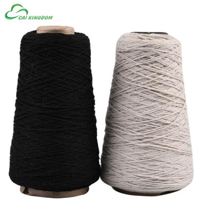 China Recycled 8s/8ly Thick Tufting Yarn Reclaimed Cotton Yarn For Broom And Ropes for sale