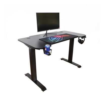 China Other Hot Selling PARTNER Anji Furniture Customized T-Shape Computer Gaming Desk For Home Office for sale