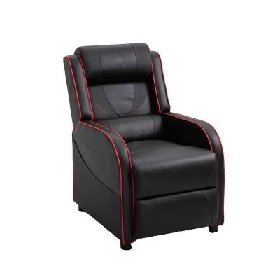 China ASSOCIATE Wholesale Price Black Recliner Gamer Sofa Hot Selling Comfortable Gaming Convertible Sofa for sale