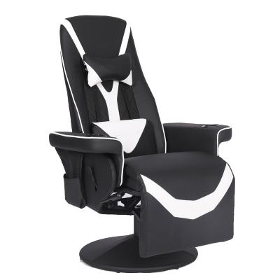 China High Quality Massage PARTNER White Black Simple Style Adjusted Recliner Computer Game Silla De Sofa for sale