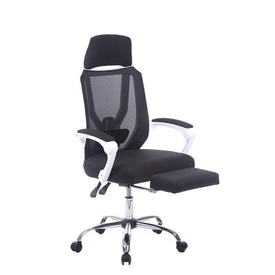 China Cheapest Mesh Chair Office Chair High Backrest Foot Support Computer Part Multi-Functional Mechanism Partner for sale