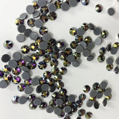 China Lead Free (< 90ppm) 12 Facet SS20 Crystal Stone Flatback Rhinestone ss4-ss30 Amethyst ab Cut Glass For Diy Phone Cover And Nails Decoration for sale