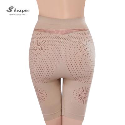 China S-SHAPER Antibacterial Women Belly Shaper Body Weight Loss Slimming Far Infrared Pants for sale