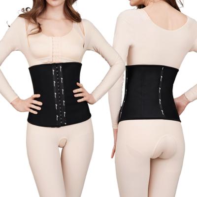 China Antibacterial Shaper Belly Wrap Adjust Waist Trimmer Belt Women Neoprene Bandage Corset Elastic Breathable Sweat Waist Trainer for sale