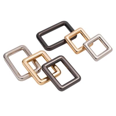 China Metal Multiple Size Square Buckle Rectangle Buckle Square Ring Bag Accessories S1128 for sale