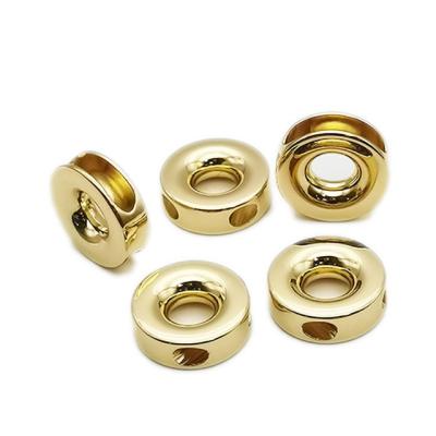 China CA5967 eco-friendly zinc alloy hotsale 15.9 mm leather cord ends / stoppers metal toggle for shoes etc. clothes. for sale