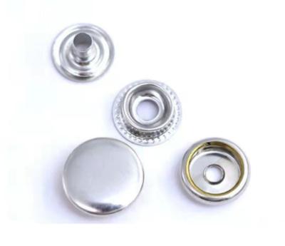 China Factory Hot Sales Metal Accessories Nickel Free Decorative Logo Design Snap Buttons for sale