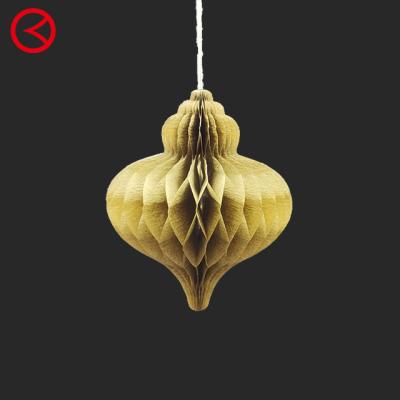 China PF Small Size Golden Tissue Paper Ornament To Wedding Accessories Decoration for sale