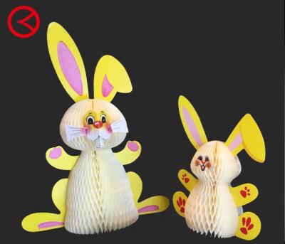 China 2021 Tissue Paper Rabbit Decoration Easter Decoration for sale