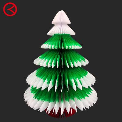 China Various Sizes Chirstmas Tissue Paper Tree Christmas Tree Table Decoration for sale