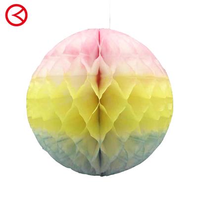 China Tissue Paper Honeycomb Event And Party Supplies Decoration for sale