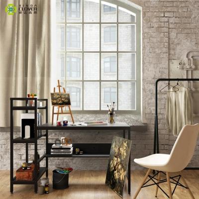 China (Other) Nordic adjustable study table with wooden shelf small computer desk table for painter for sale