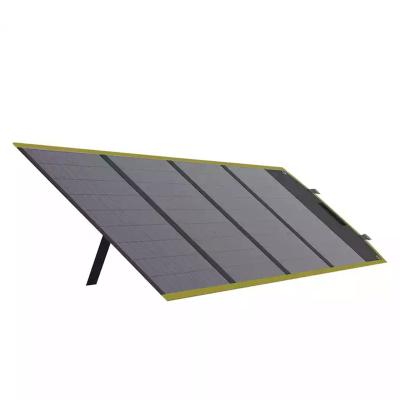 China Portable Collapsible Collapsible Solar Panel Generator Cloth Cover 100W Solar Panels Charger 125mmx125mm for sale