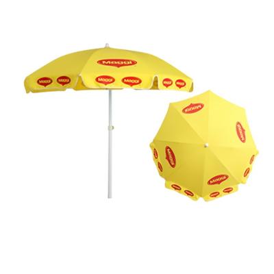 China Traditional Custom Outdoor Garden Beach Umbrella Outdoor Advertising Sun Print Logo Umbrella for sale