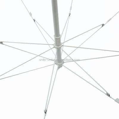 China Strong stainless steel beach umbrella frame with steel frame parasol frame L-R018 for sale