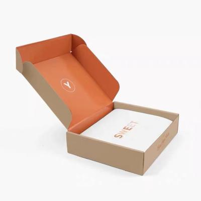 China Recycled Shipping Cardboard Custom Eco Friendly Apparel Materials Shirt Paper Boxes For Apparel And Shoe Packaging for sale