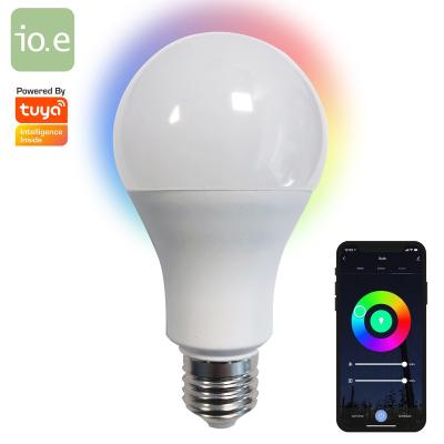 China Tuya Smart Alexa and Google Assistant 1050lm 10W 230V E27/B22 Residential LED A70 WiFi RGBCCT Smart Bulb for sale