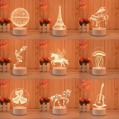 China Farmhouse hot sales new led light base 3d lamp base for sale