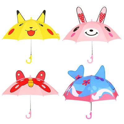 China Oriental Colorful Umbrella For Child Custom Logo Umbrella Printing Cartoon Child Umbrella With Ear for sale