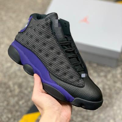 China Hot Selling High Quality Nk Aj13 Retro Court Purple Basketball Shoes Men's Comfortable Running Shoes Nk Aj13 Sports Sneakers Jordan11-36 for sale