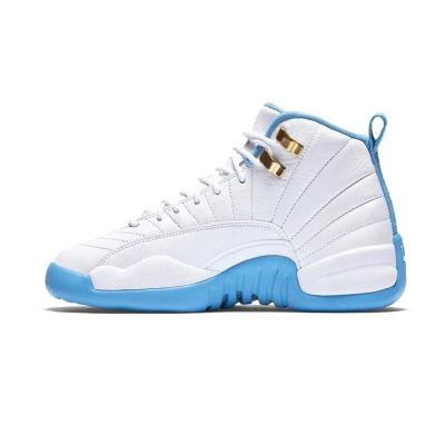 China Customized Fashion Brand Shoes Leather Brand Retro Sneakers Aj12 Chicago Men's Basketball Shoes 1: 1 The Original Version 4-13.5 for sale