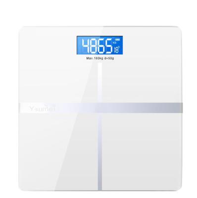 China New Household Weight 180kg Household Electronic Glass Scale Machine Portable Digital Weight Machine for sale