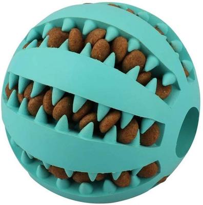 China Viable Free Shipping To USA Bite Dog Toys Rubber Chew Ball Toys For Pet Teeth Cleaning And Chewing Toys For Dogs for sale