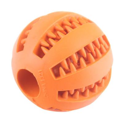 China New Arrival Viable Bite Dog Toys Rubber Chew Ball Toys For Pet Teeth Cleaning And Chewing Toys For Dogs for sale