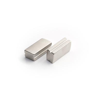 China Industrial Custom Ndfeb Magnet Arc Shape Neodymium Magnet N54 N52SH Magnet Constant Cutting ±1% for sale