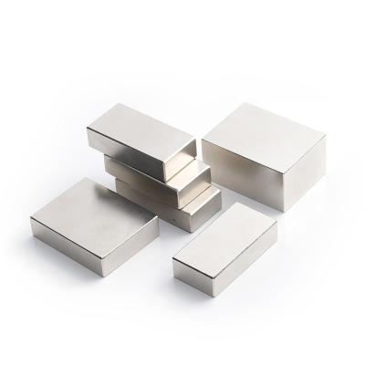 China Industrial Magnet N35 40x20x20 Big Size Neodymium Block Strong Magnet for sale