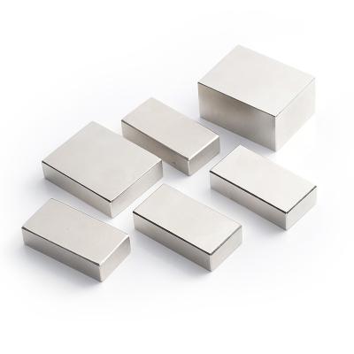 China Industrial Neodymium Magnet Block Magnet Custom Size Custom Coating Strong Neodymium n52 Magnet Block for sale