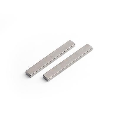 China Neodymium Industrial Magnetic Bar Magnet Custom Size Plating Industrial Magnet Epoxy Ni And Zn Bar for sale