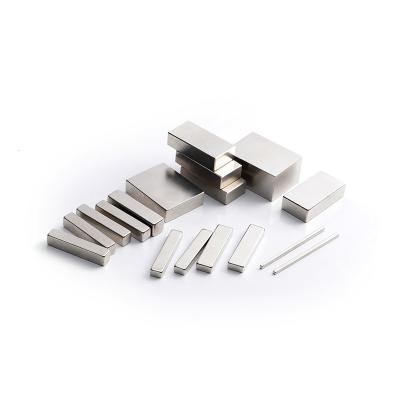 China Single Pole Neodymium Block Magnet 40x10x10 Industrial Power Large Bar Magnet for sale