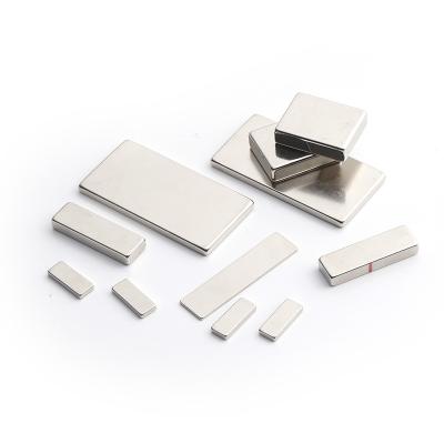 China Large Size NdFeB Block Magnet Industrial Custom Size Coating Super Strong Neodymium Magnet Block n52 Magnet for sale