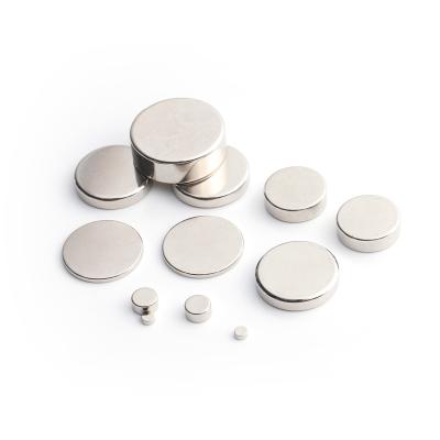 China Industrial Neodymium Disc Rare Earth Magnet N52 Round Magnet for sale